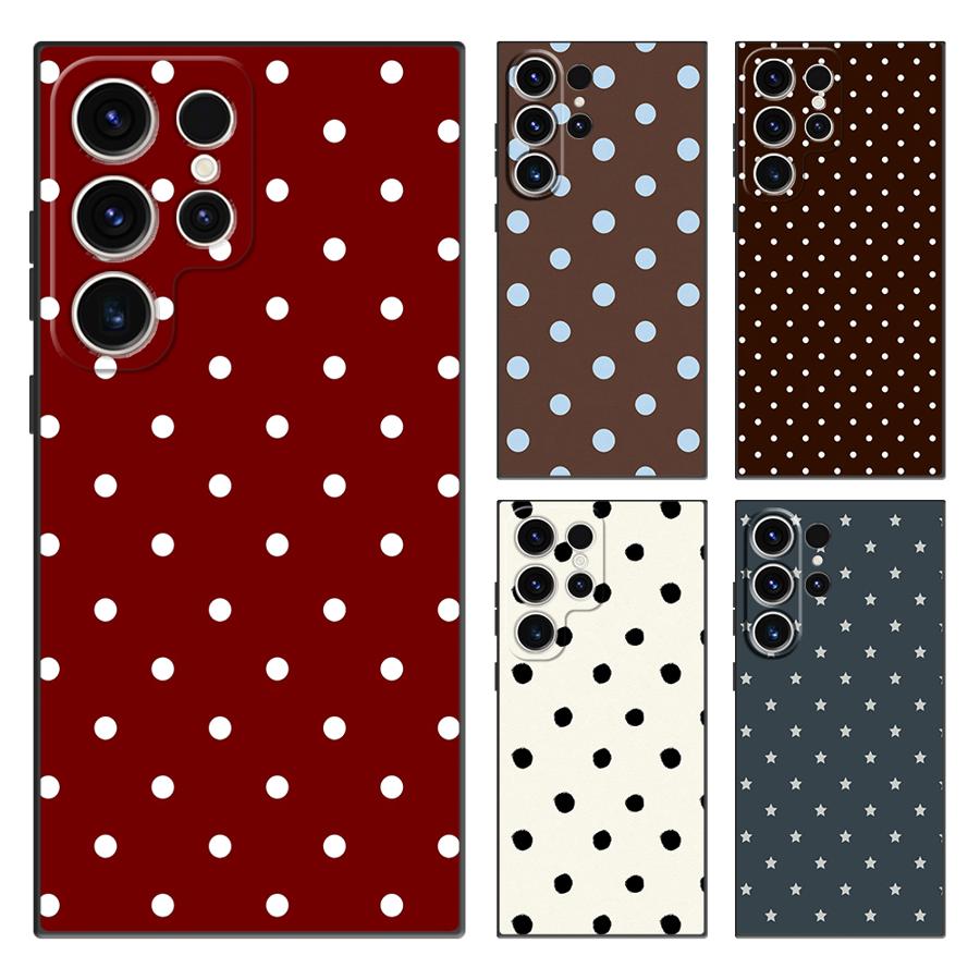 Computer Case - Retro Polka Dots Funda Phone Cover