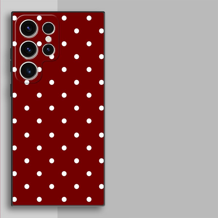 Retro Polka Dots Funda Phone C - Computer Case review and price