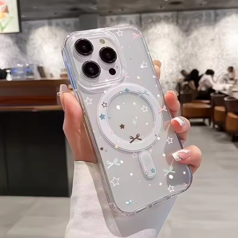 Star Bow Print Clear Phone Cas - Mini Pc Case review and price