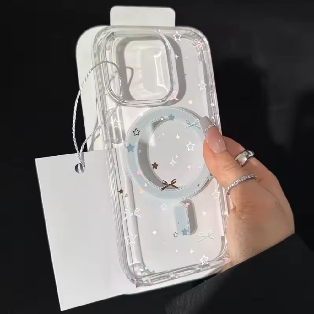 Star Bow Print Clear Phone Cas - Mini Pc Case review and price
