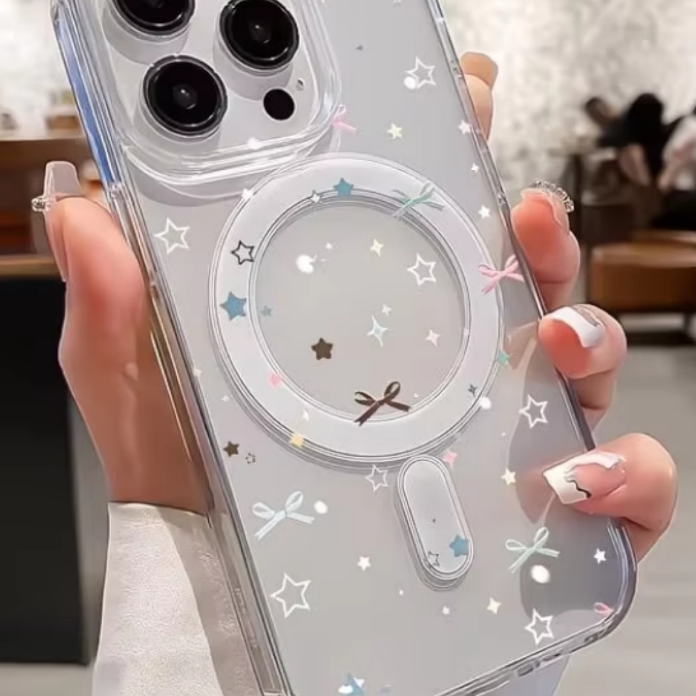 Star Bow Print Clear Phone Cas - Mini Pc Case review and price
