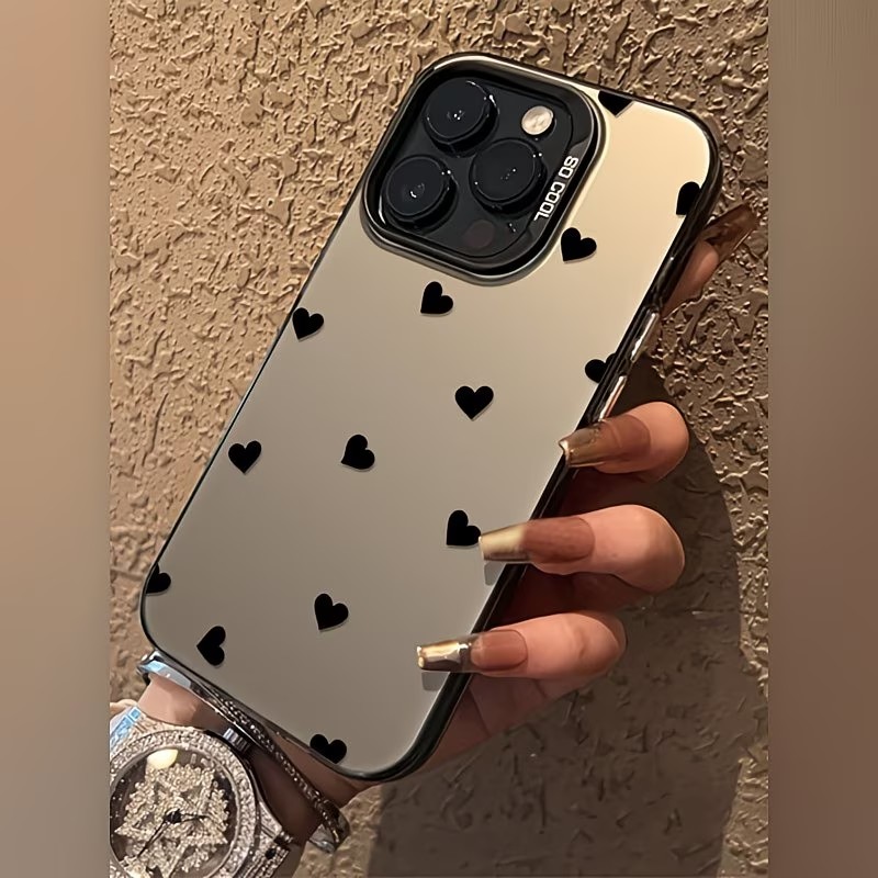 Elegant Black Love Dot Pattern - Mini Pc Case review and price