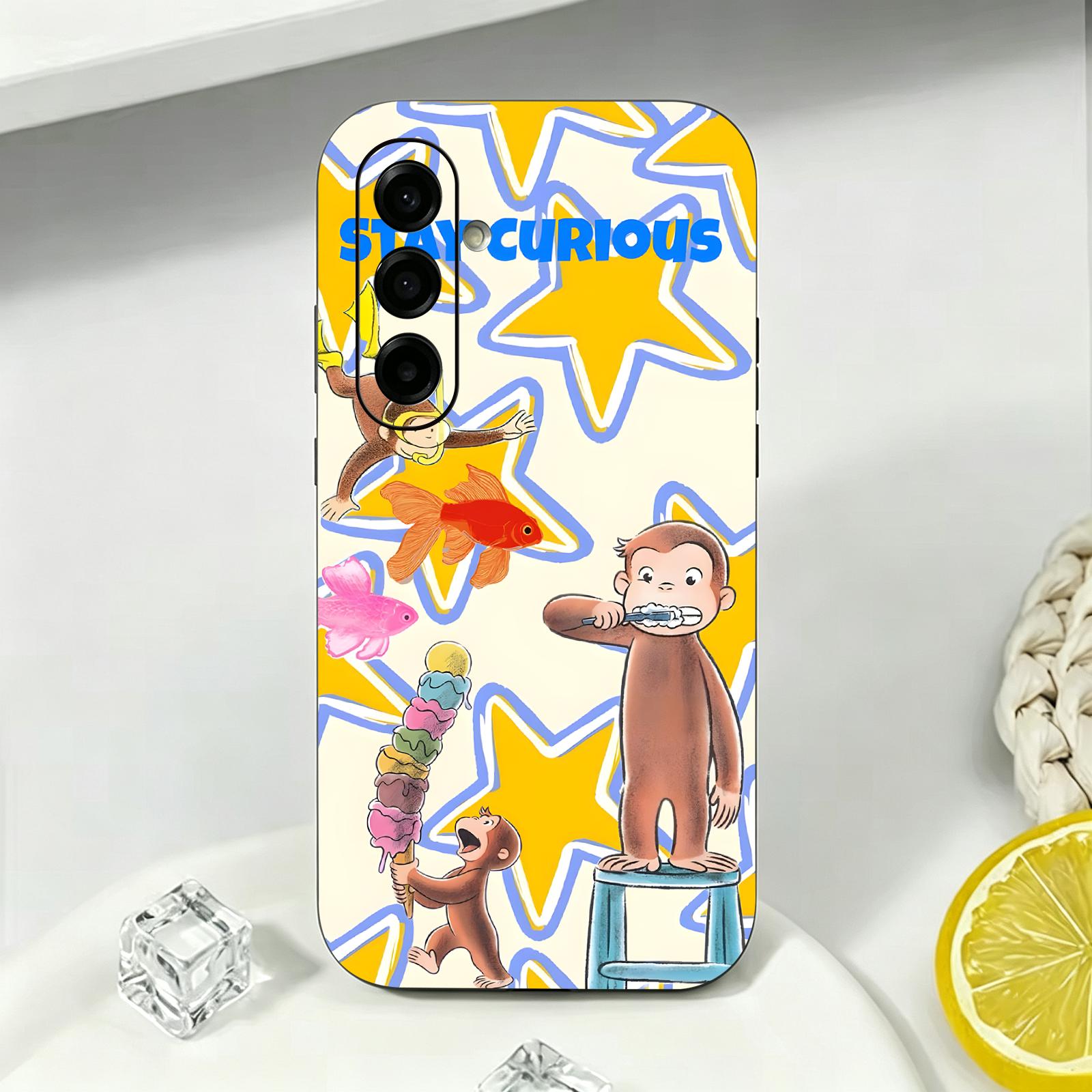 Cute monkey Curious George  Ph - Matte Pc Case review and price