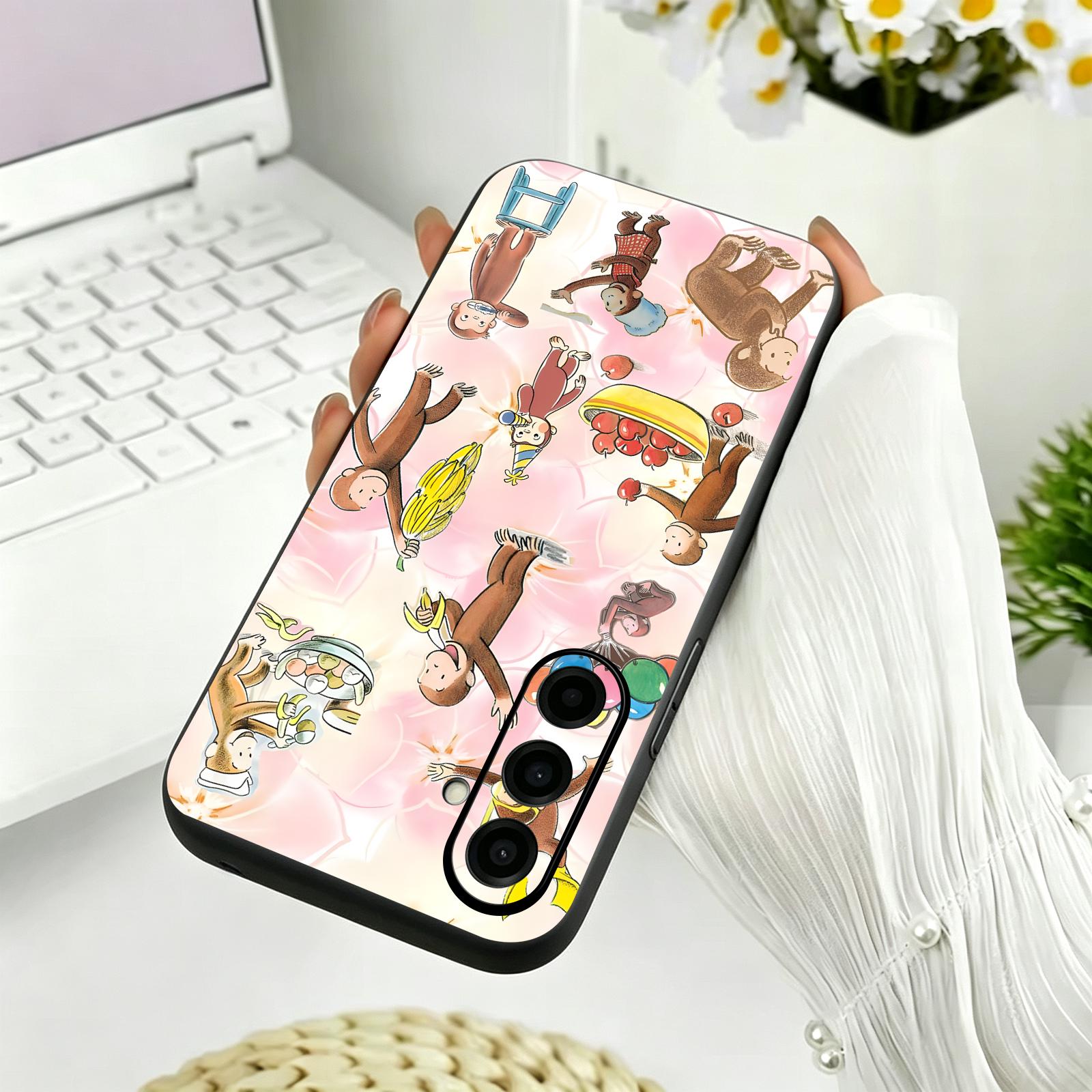 Cute monkey Curious George  Ph - Matte Pc Case review and price