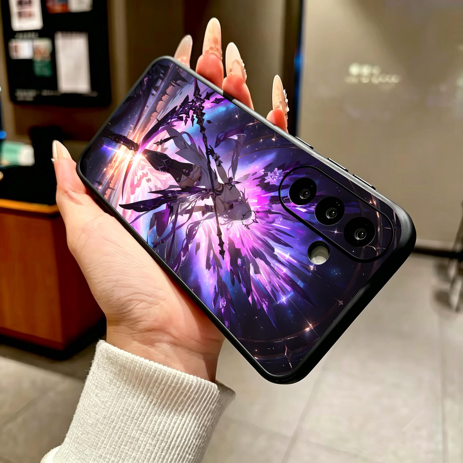 Honkai Star Rail Castorice  Ph - Matte Pc Case review and price