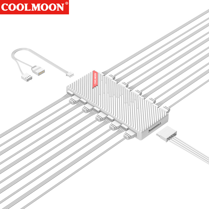 COOLMOON Motherboard 5V 3Pin P - Case Fan Controller review and price